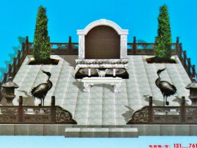 八达岭陵园人丁旺子孙誉满堂凝聚亲情,百年相守